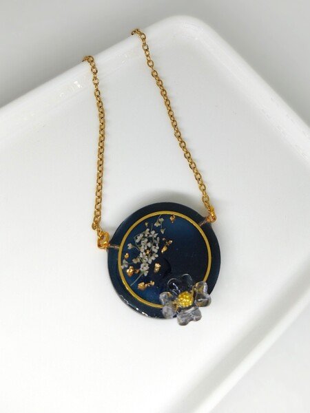 COLLIER POÉSIE FLORALE