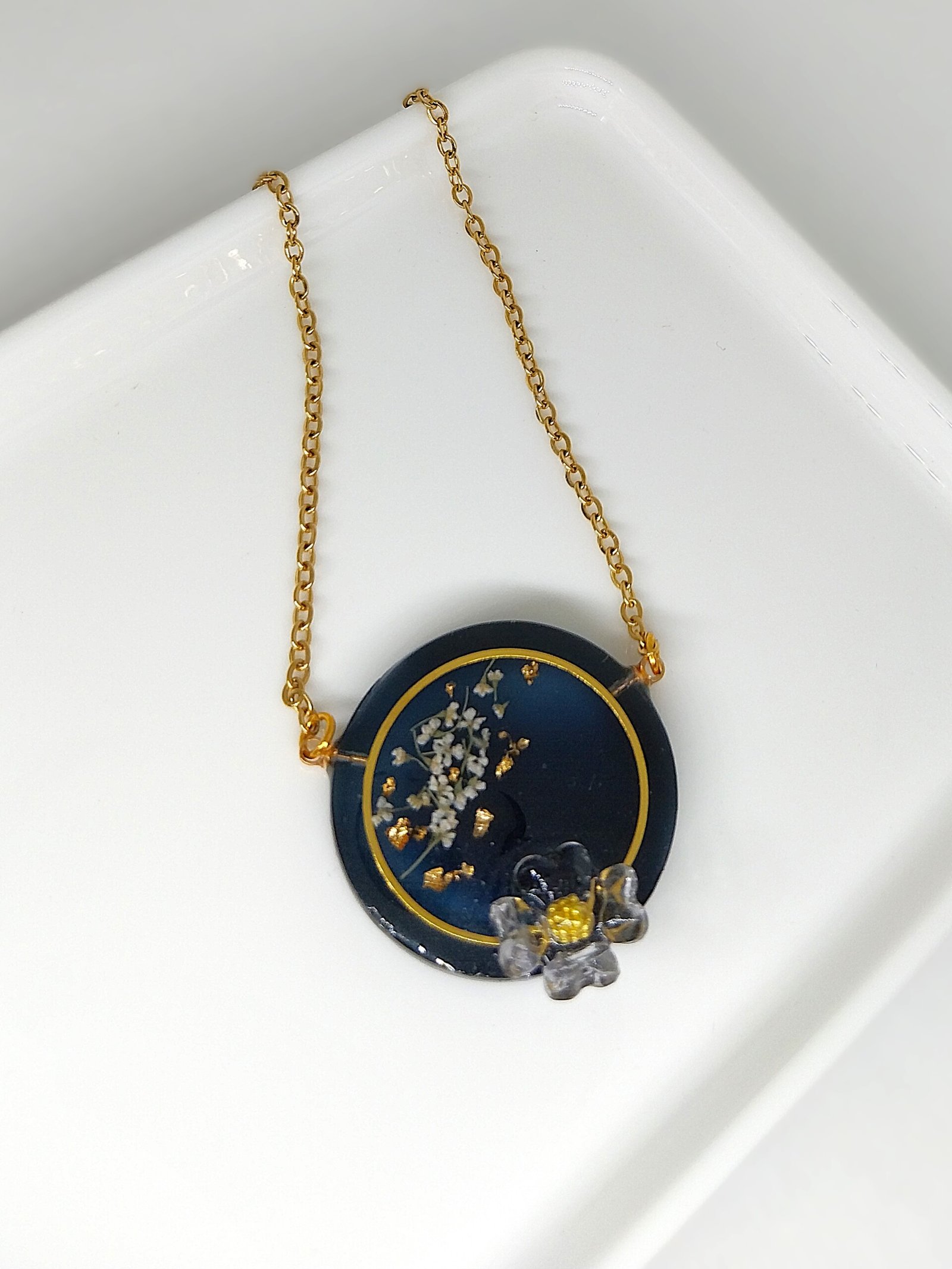 COLLIER POÉSIE FLORALE