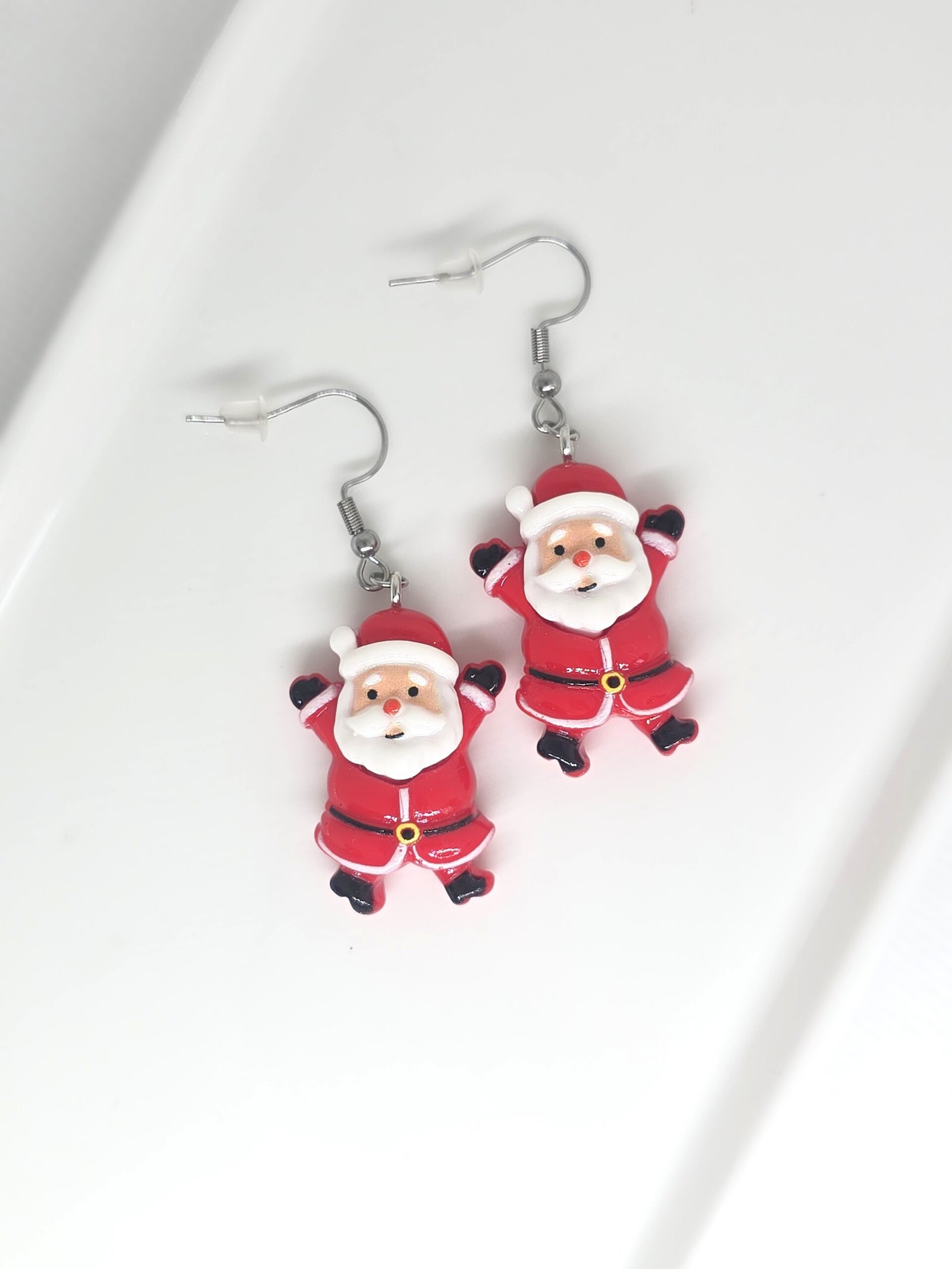 BOUCLES D'OREILLES PAPA NOËL